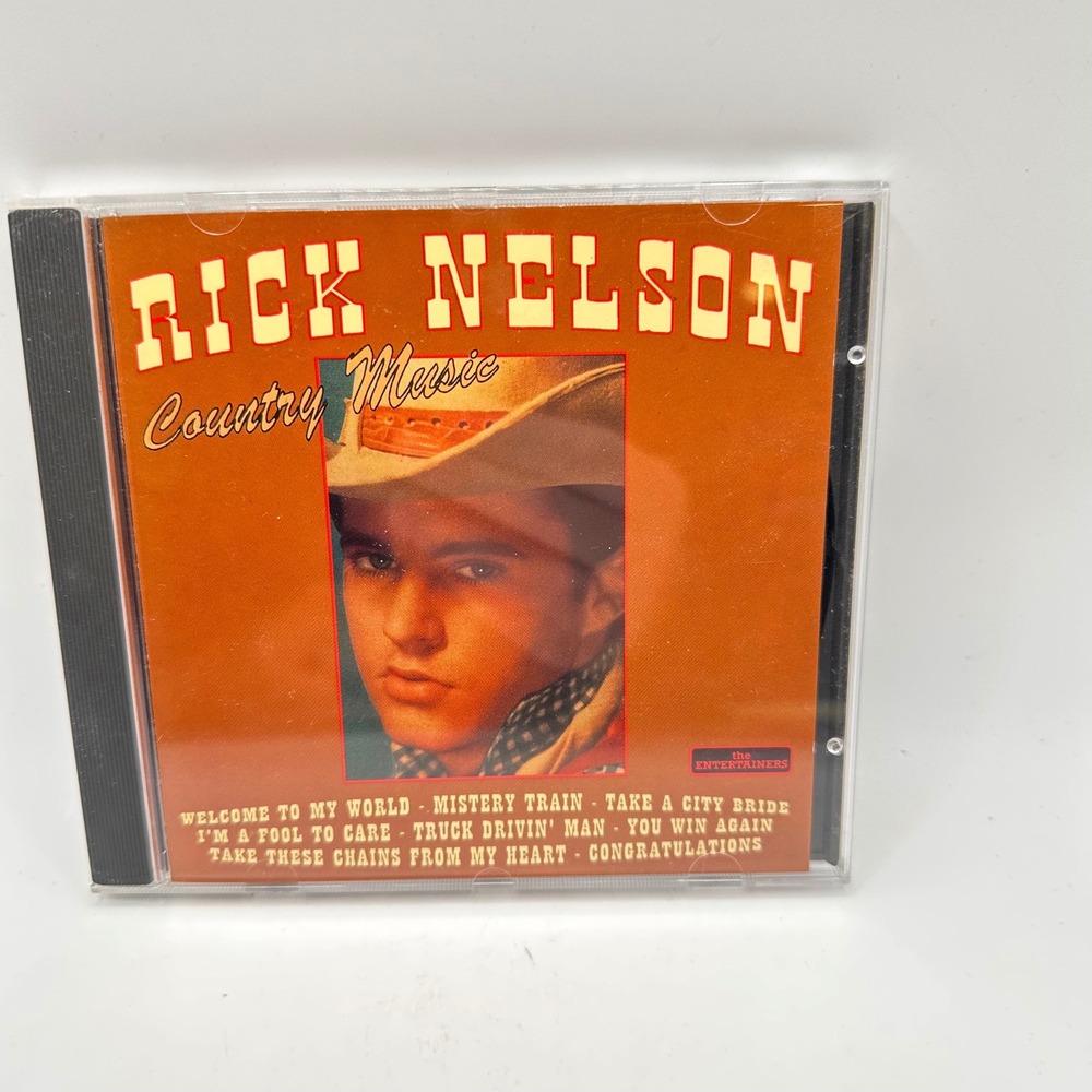 Rick Nelson Country Music CD 1994 The Entertainers 24 Tracks CD 336 AAD NM